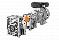Мотор-редуктор DRV сдвоенный червячный (Vemper) c однофазным электродвигателем